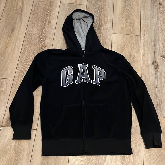 EUC SZ XXL GAP Fleece Zip Up Hoodie - Picture 1 of 4